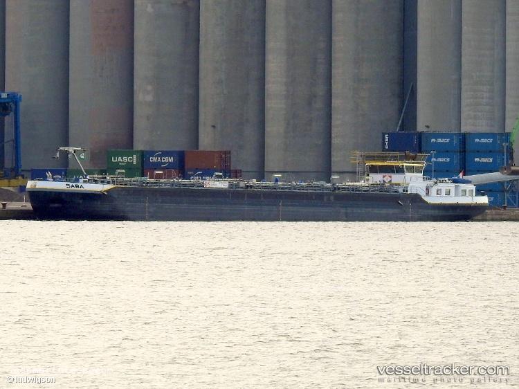 Saba - Chemical Oil Products Tanker vessel registered in Netherlands