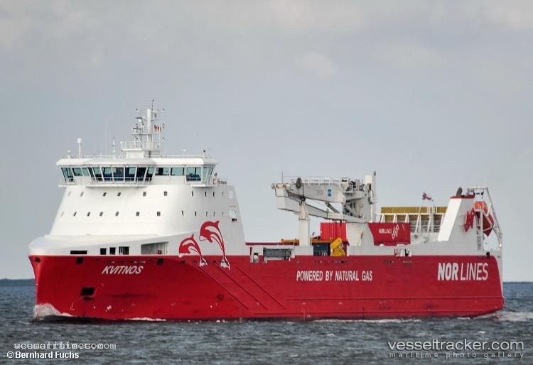 Samskip-Kvitnos - Ro Ro Cargo Ship vessel registered in Norway