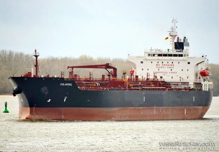 Calakmul - Chemical Oil Products Tanker vessel registered in Mexico