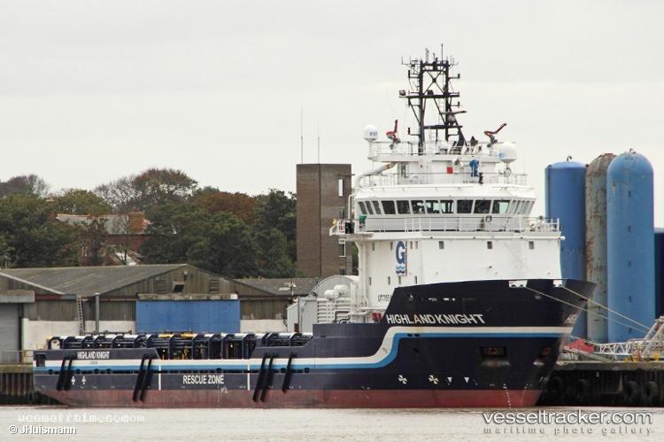 Highland-Knight - Offshore Tug Supply Ship vessel registered in United Kingdom