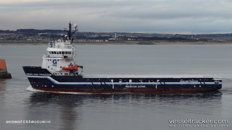 Highland-Princess - Offshore Tug Supply Ship vessel registered in Vanuatu