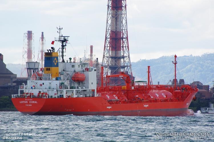 Lotus-Coral - Lpg Tanker vessel registered in Panama