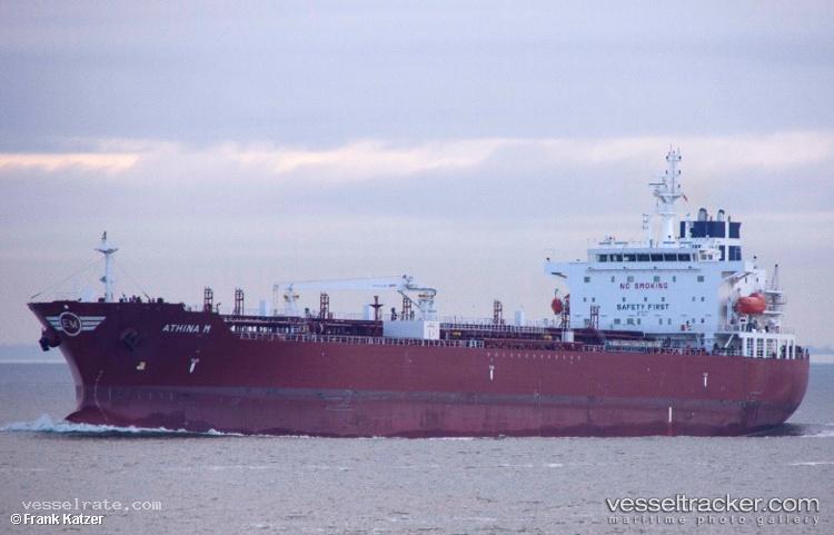 Athina-M - Chemical Oil Products Tanker vessel registered in Greece