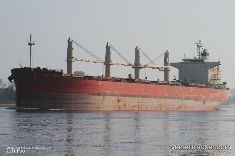 Federal-Tiber - Bulk Carrier vessel registered in Marshall Islands