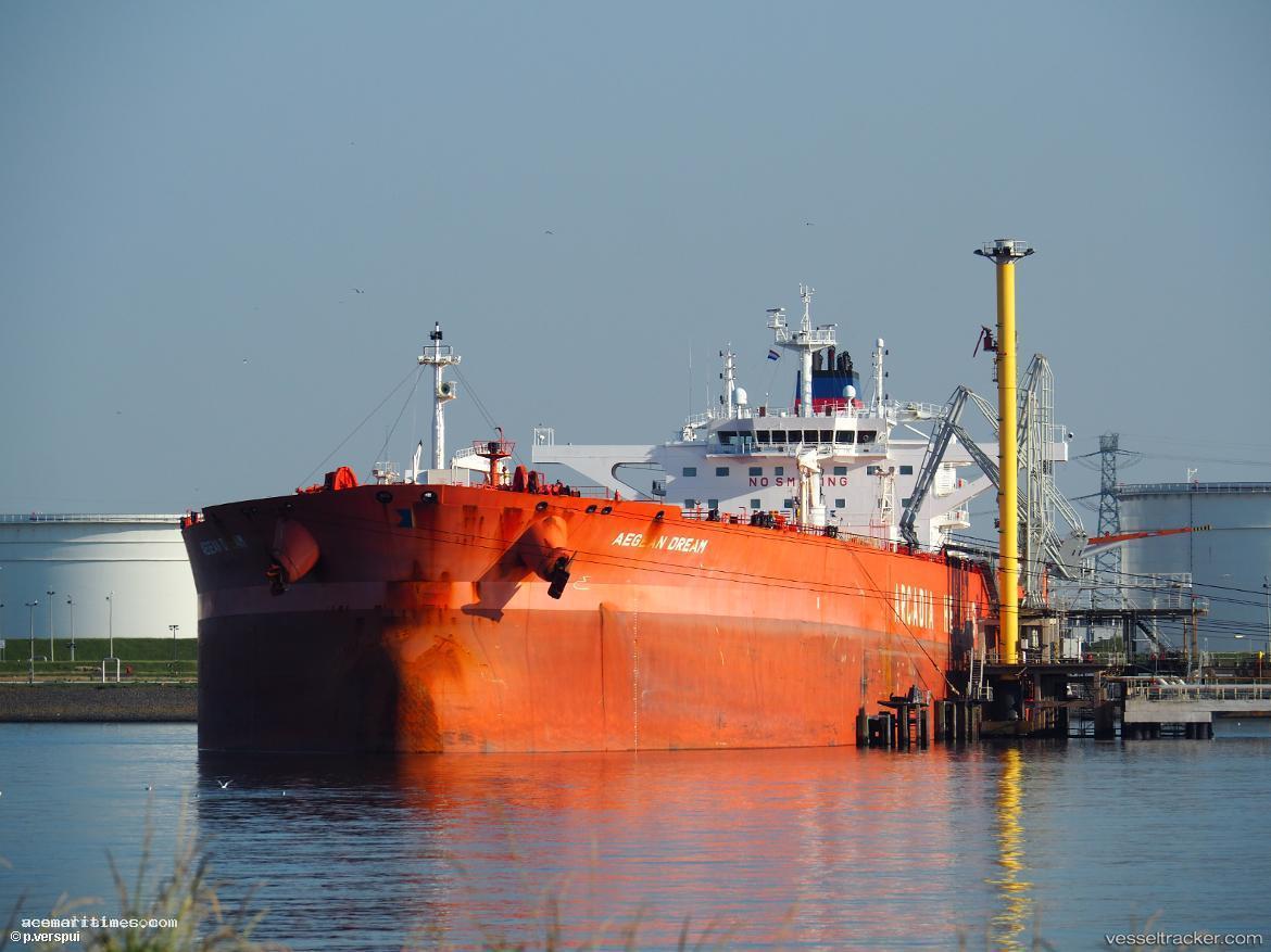 Aegean-Dream - Crude Oil Tanker vessel registered in Greece