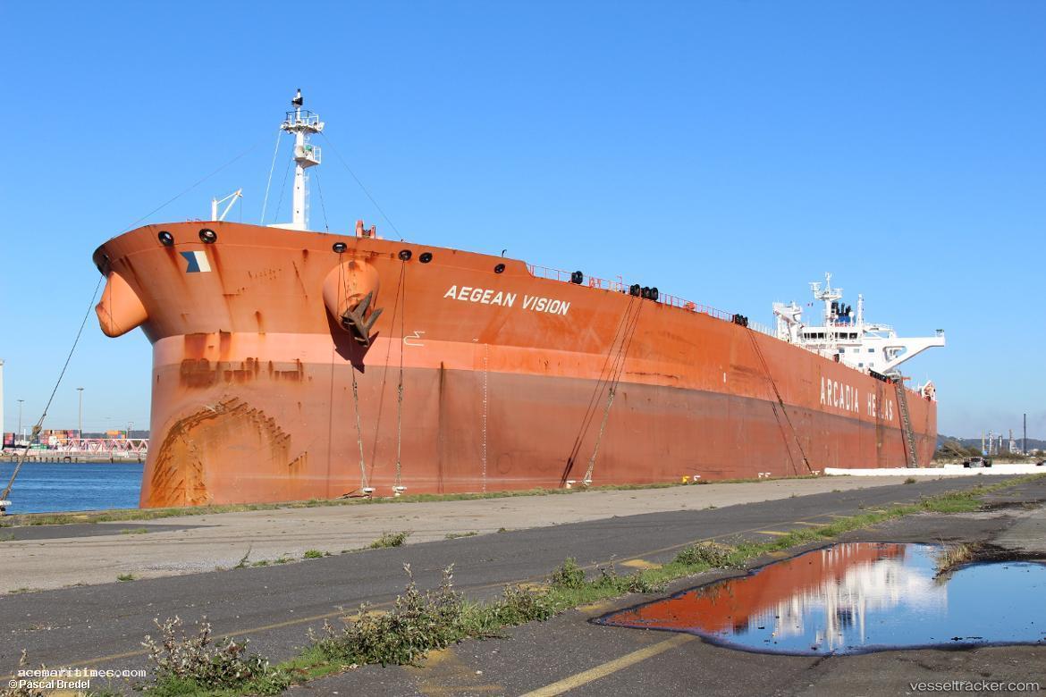Aegean-Vision - Crude Oil Tanker vessel registered in Greece