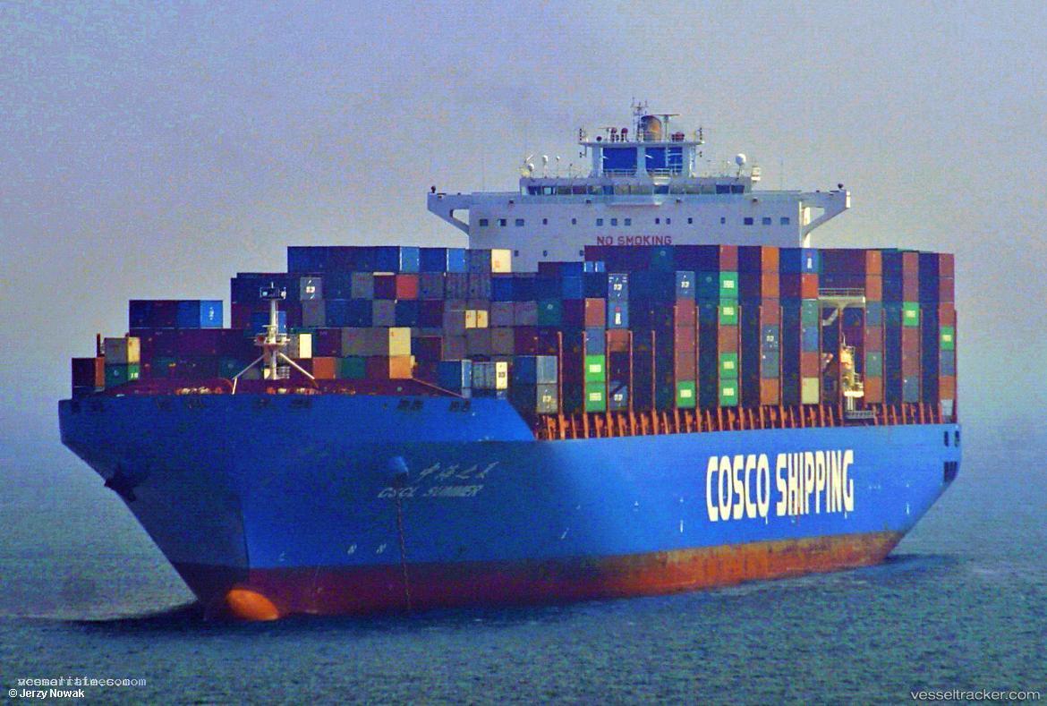 Cscl-Summer - Container Ship vessel registered in Hong Kong