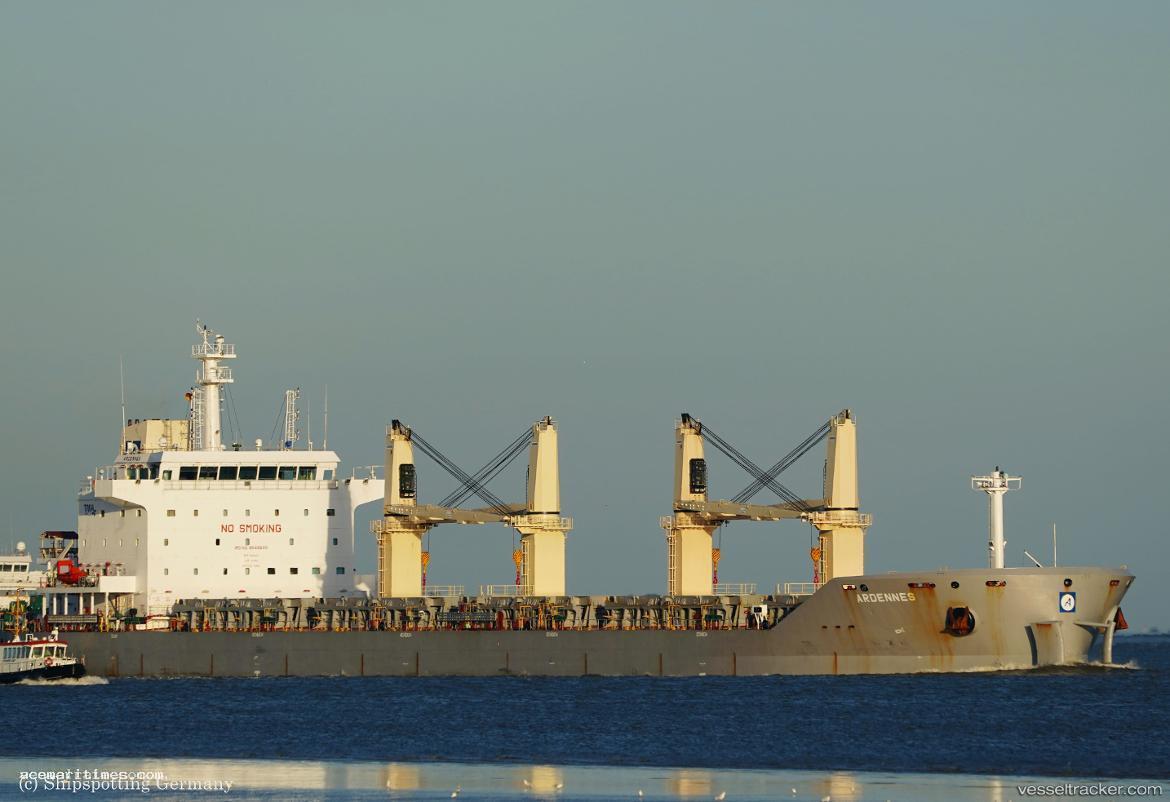 Ardennes - Bulk Carrier vessel registered in Marshall Islands