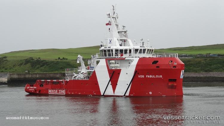 Vos-Fabulous - Standby Safety Vessel vessel registered in United Kingdom