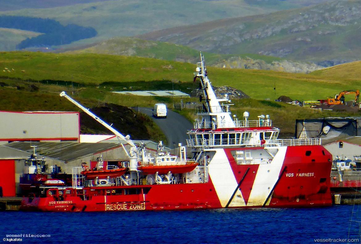 Vos-Fairness - Standby Safety Vessel vessel registered in United Kingdom