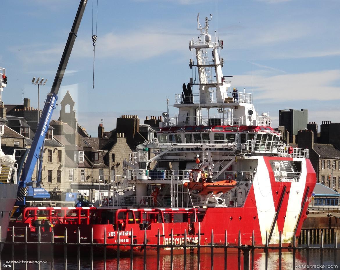 Vos-Faithful - Standby Safety Vessel vessel registered in United Kingdom