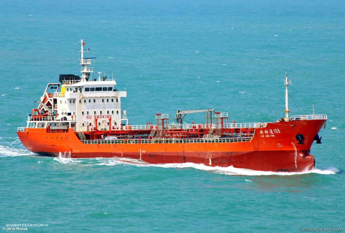 Xin-Shen-Tong-188 - Chemical Oil Products Tanker vessel registered in China