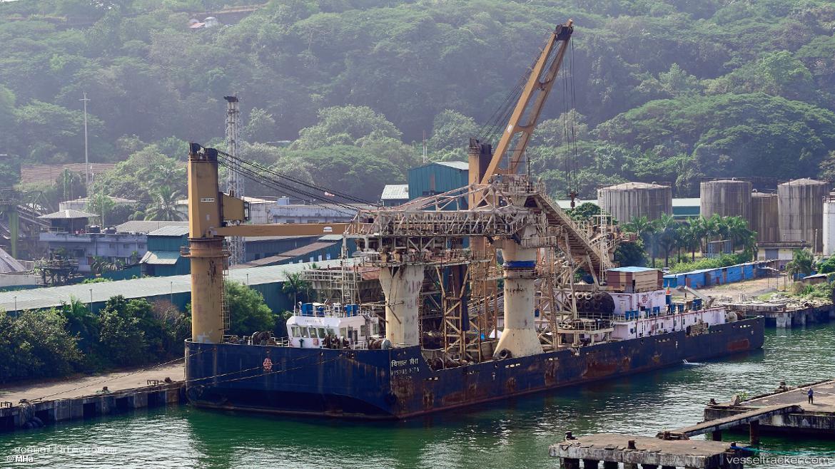 Vishal-Hira - Trans Shipment Vessel vessel registered in India