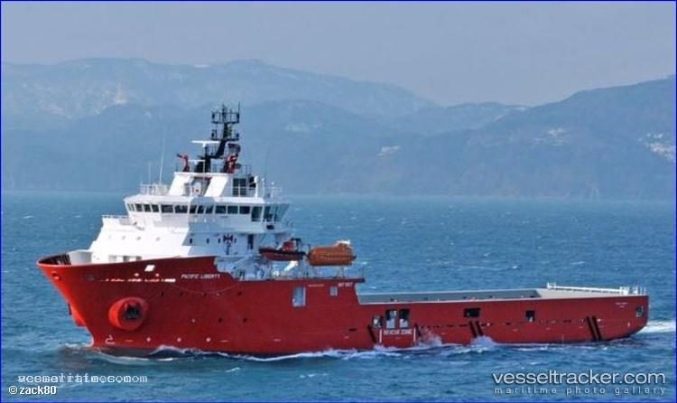 Pacific-Liberty - Offshore Tug Supply Ship vessel registered in United Kingdom