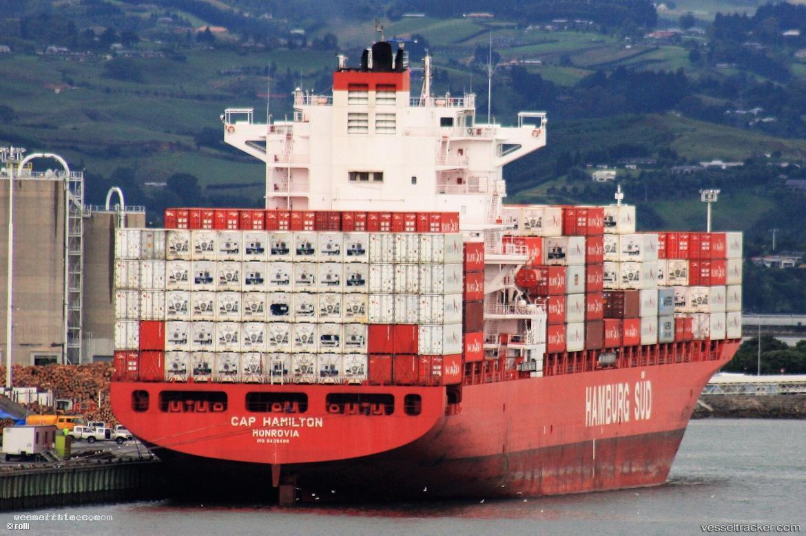 Cma-Cgm-Santos - Container Ship vessel registered in Brazil