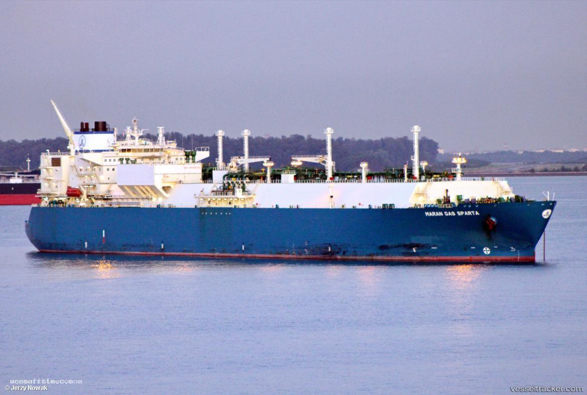 Maran-Gas-Sparta - Lng Tanker vessel registered in Greece