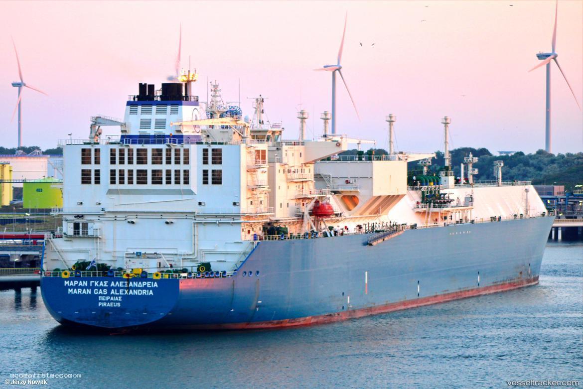 Maran-Gas-Alexandria - Lng Tanker vessel registered in Greece