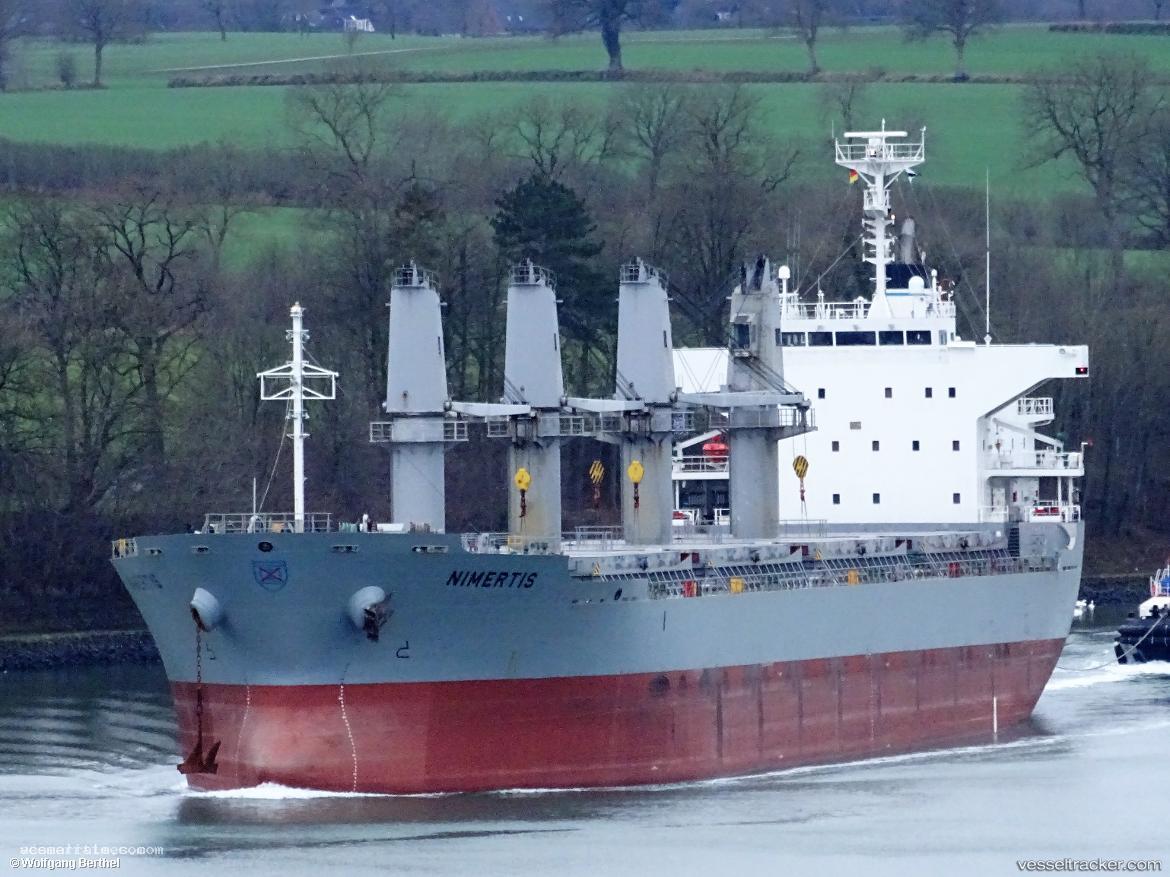 Nimertis - Bulk Carrier vessel registered in Liberia
