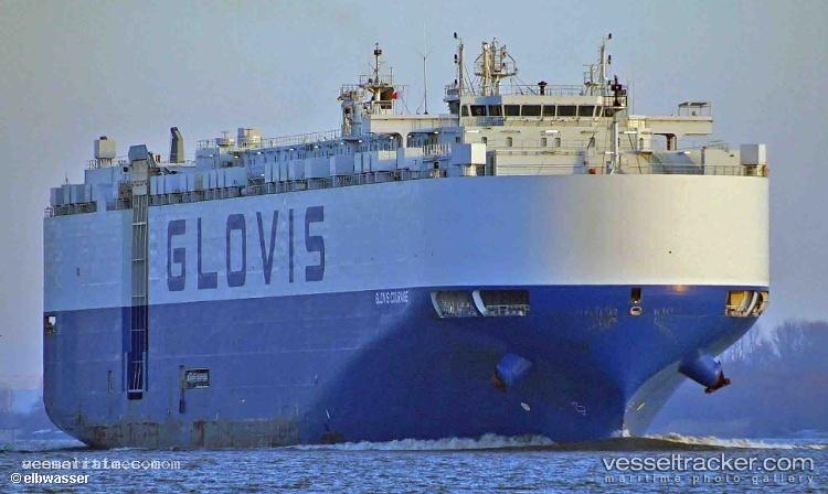 Glovis-Courage - Vehicles Carrier vessel registered in South Korea
