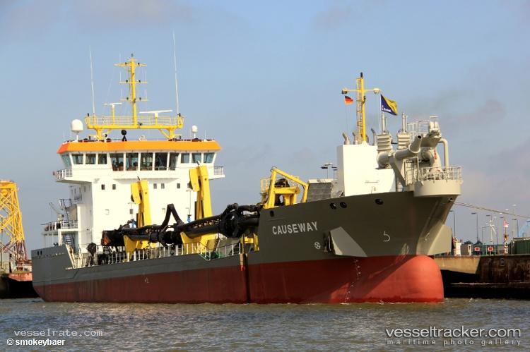 Causeway - Hopper Dredger vessel registered in Cyprus