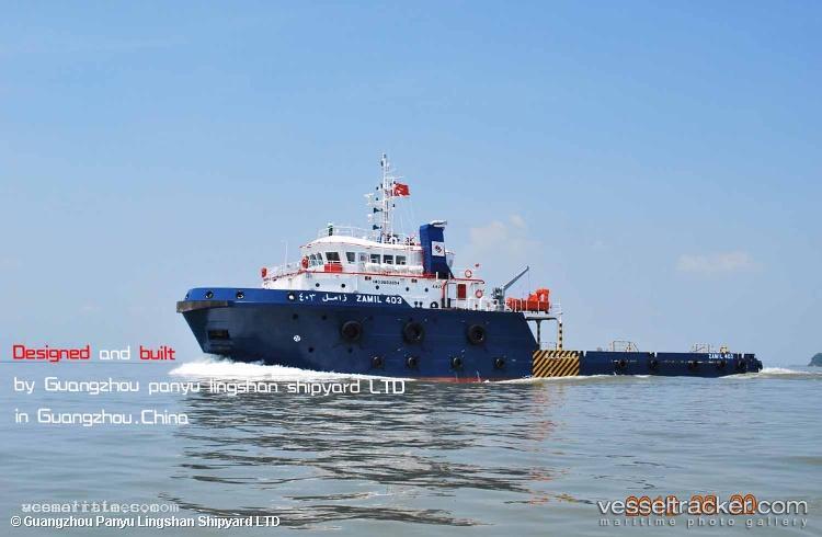 Zamil-403 - Offshore Tug Supply Ship vessel registered in Saudi Arabia