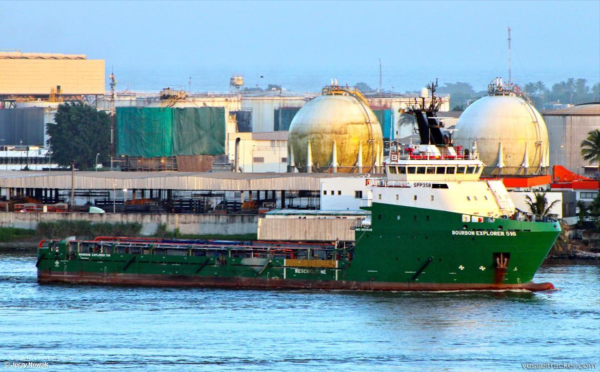 Bourbon-Explorer-516 - Offshore Tug Supply Ship vessel registered in France