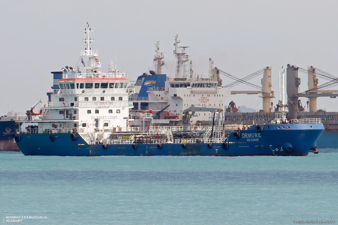Demure - Oil Products Tanker vessel registered in Singapore