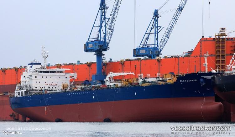 Elka-Cosmos - Chemical Oil Products Tanker vessel registered in Liberia