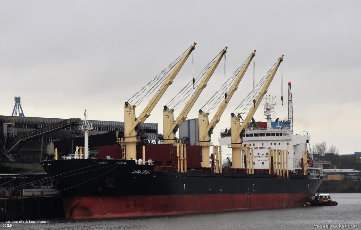 China-Spirit - Bulk Carrier vessel registered in Hong Kong