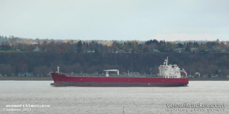 Brio - Chemical Oil Products Tanker vessel registered in Chile