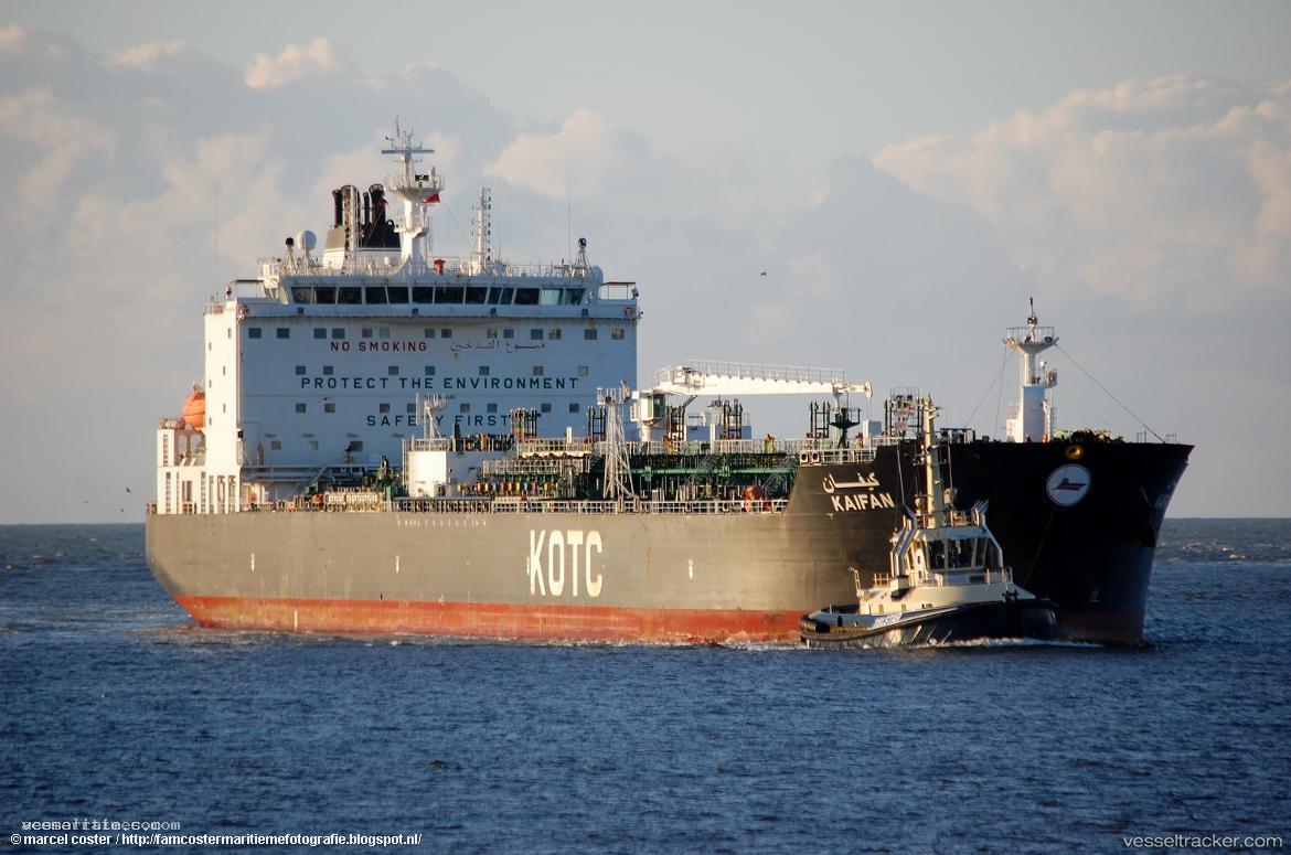 Kaifan - Chemical Oil Products Tanker vessel registered in Kuwait