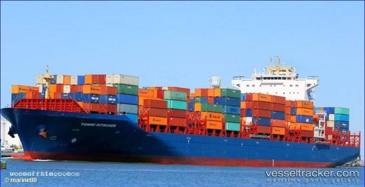 X-press-Odyssey - Container Ship vessel registered in Singapore