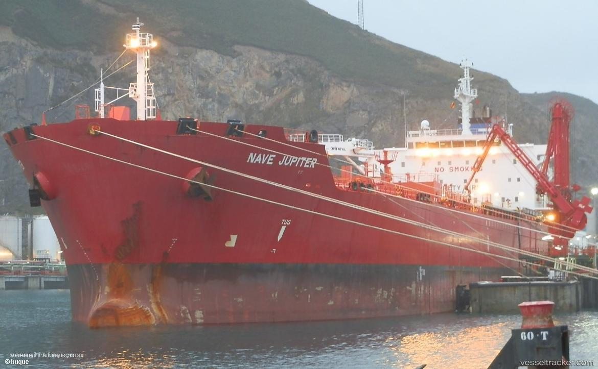 Nave-Jupiter - Chemical Oil Products Tanker vessel registered in Marshall Islands