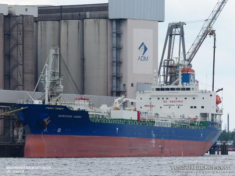Fairchem-Sabre - Chemical Oil Products Tanker vessel registered in Marshall Islands