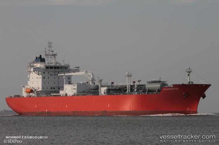 Waasmunster - Lpg Tanker vessel registered in Belgium