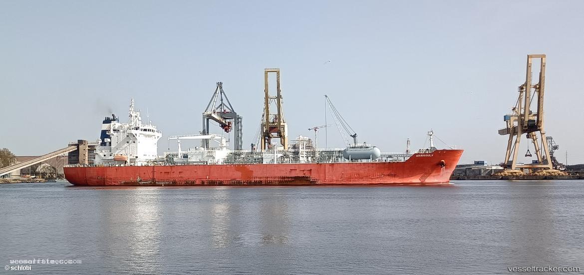 Warisoulx - Lpg Tanker vessel registered in Belgium