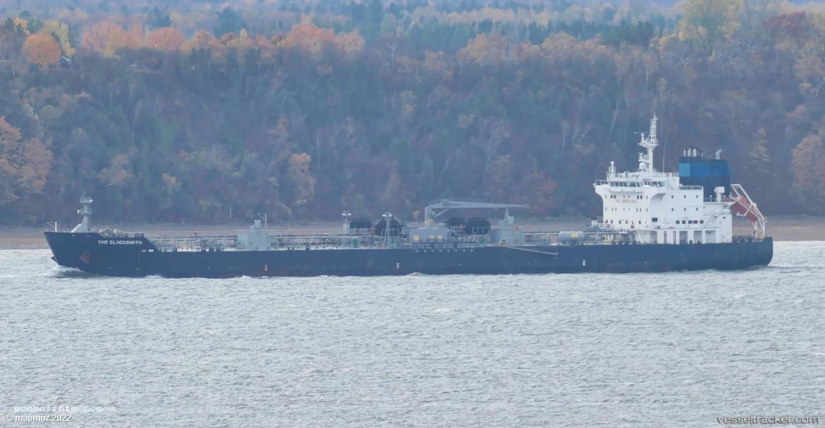 The-Blacksmith - Asphalt Bitumen Tanker vessel registered in Marshall Islands