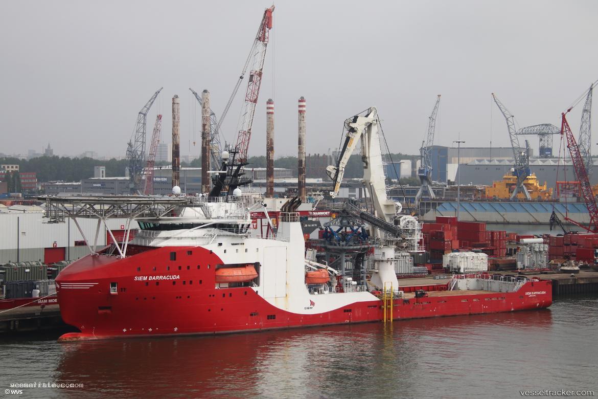Siem-Barracuda - Offshore Support Vessel vessel registered in Cyprus