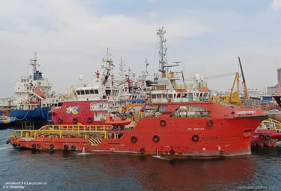 Zakher-Osprey - Offshore Support Vessel vessel registered in Saint Vincent and the Grenadines