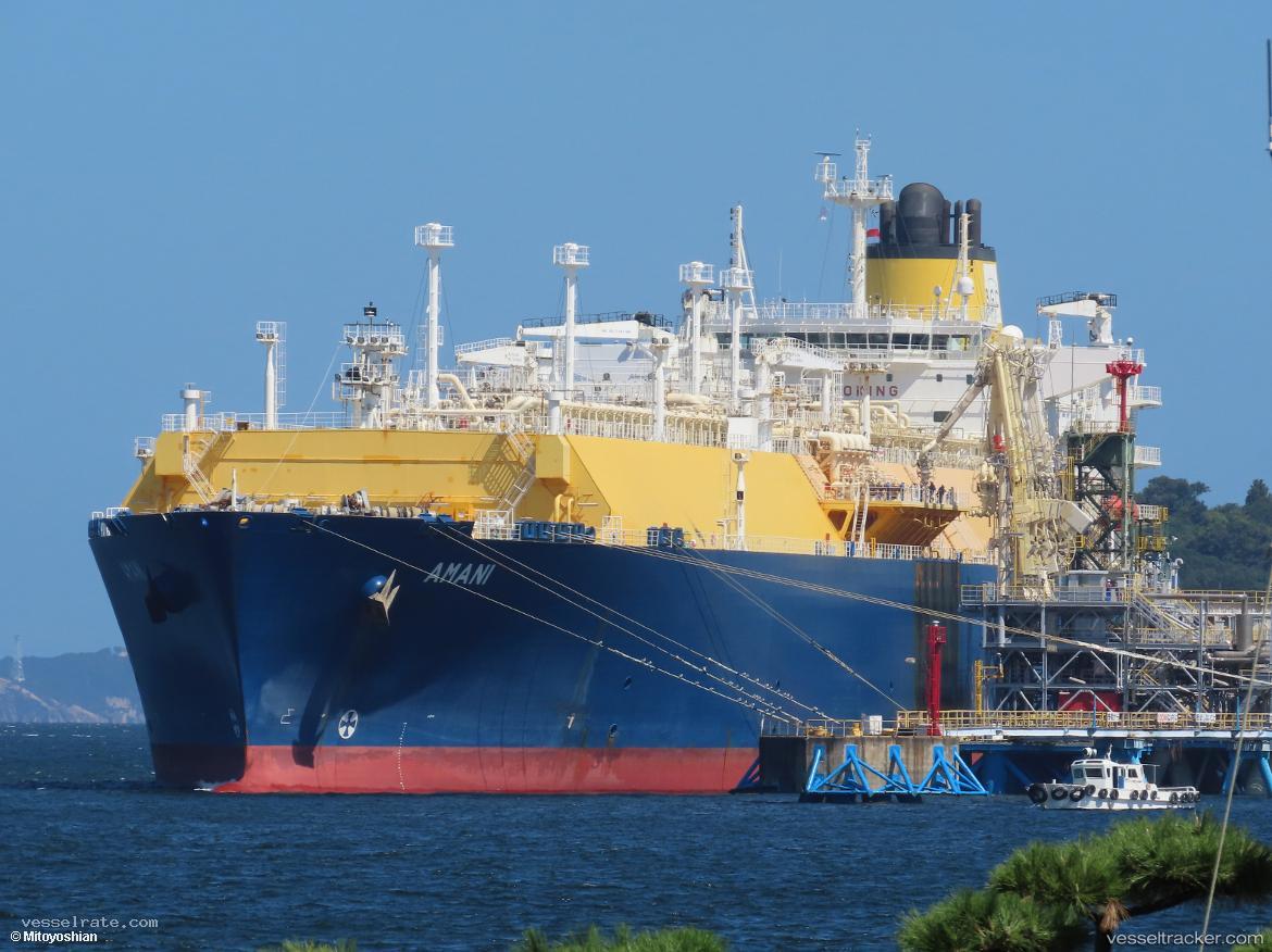 Amani - Lng Tanker vessel registered in Brunei Darussalam