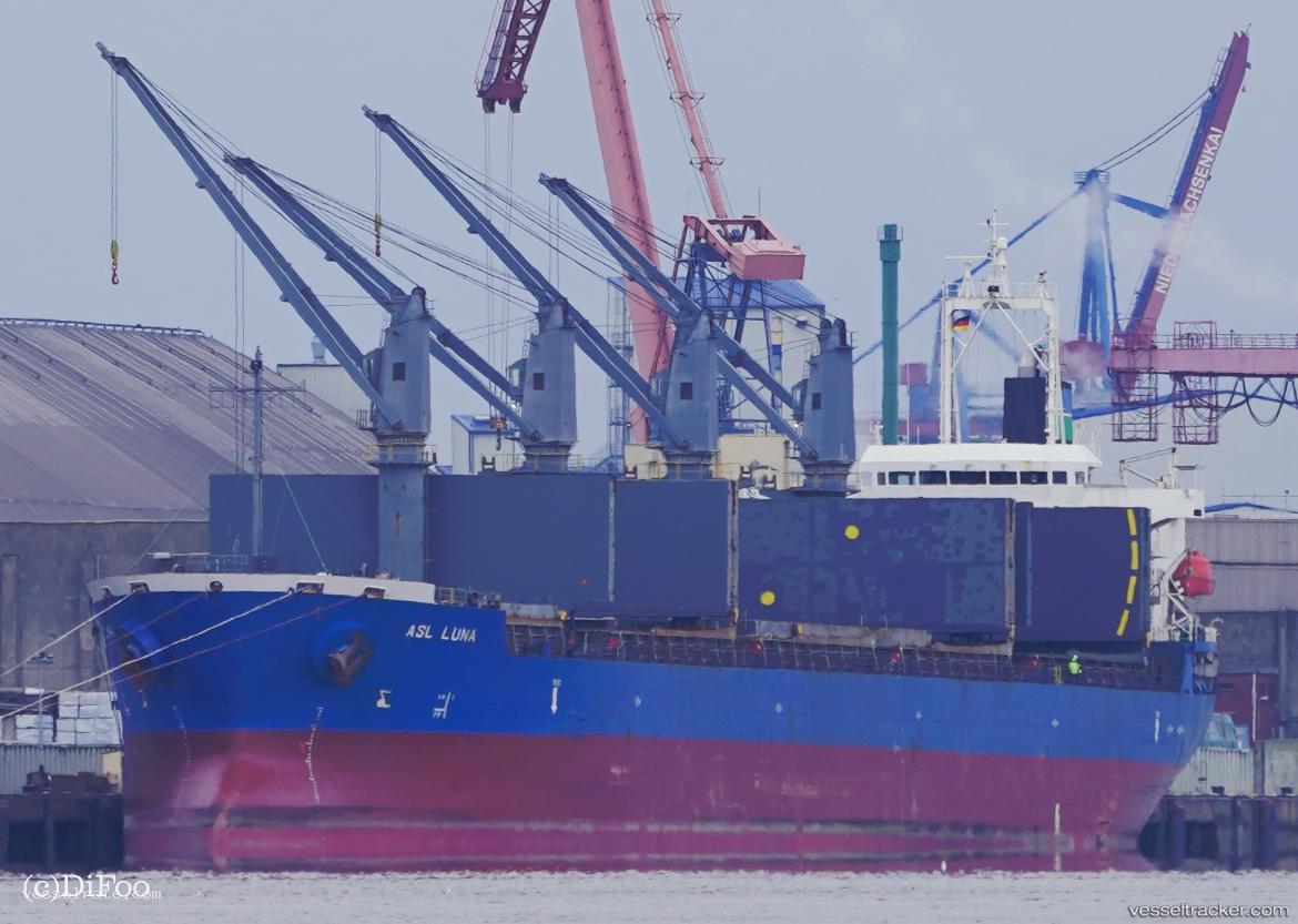 Asl-Luna - General Cargo Ship vessel registered in Marshall Islands