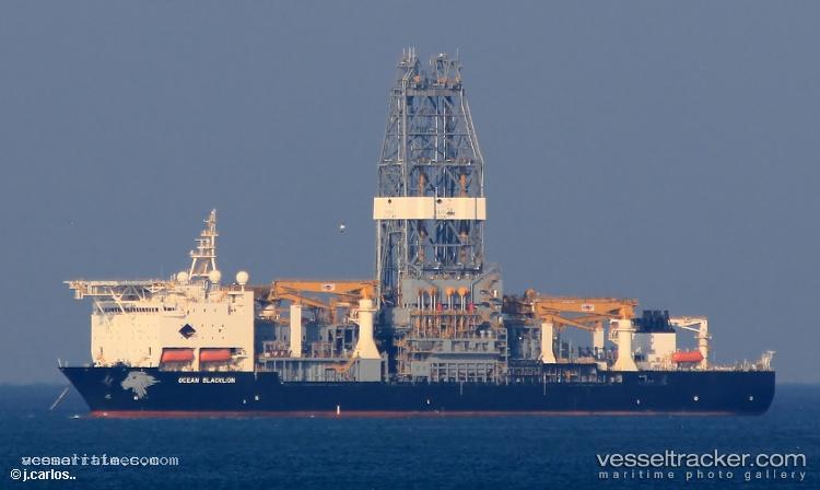 Ocean-Blacklion - Drilling Ship vessel registered in Marshall Islands