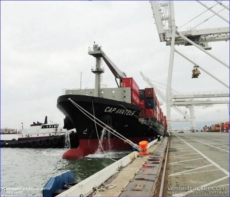 Contship-Art - Container Ship vessel registered in Cyprus