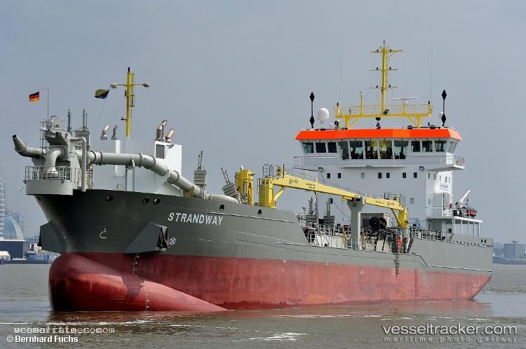 Strandway - Hopper Dredger vessel registered in Cyprus