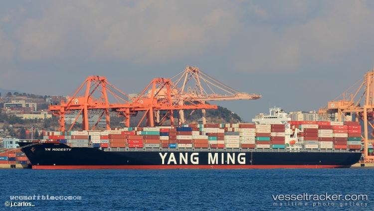 Ym-Modesty - Container Ship vessel registered in Liberia
