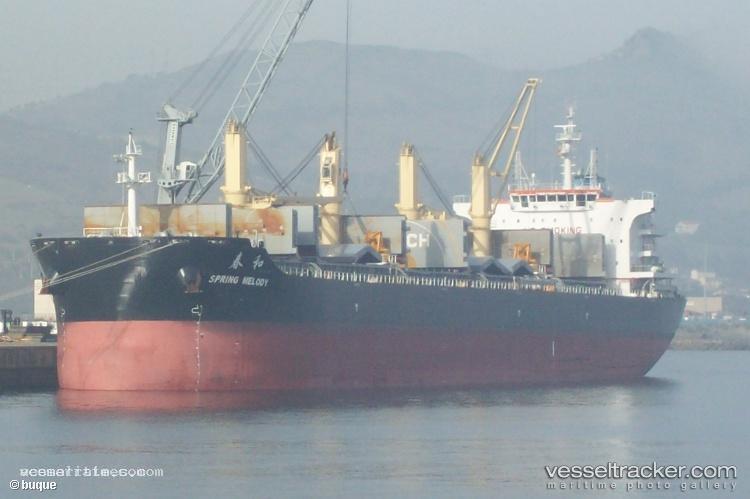 Spring-Melody - Bulk Carrier vessel registered in Hong Kong