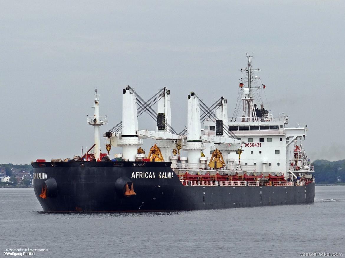 African-Kalmia - Bulk Carrier vessel registered in Liberia