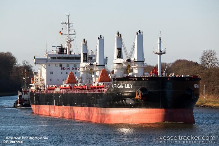 African-Lily - Bulk Carrier vessel registered in Liberia