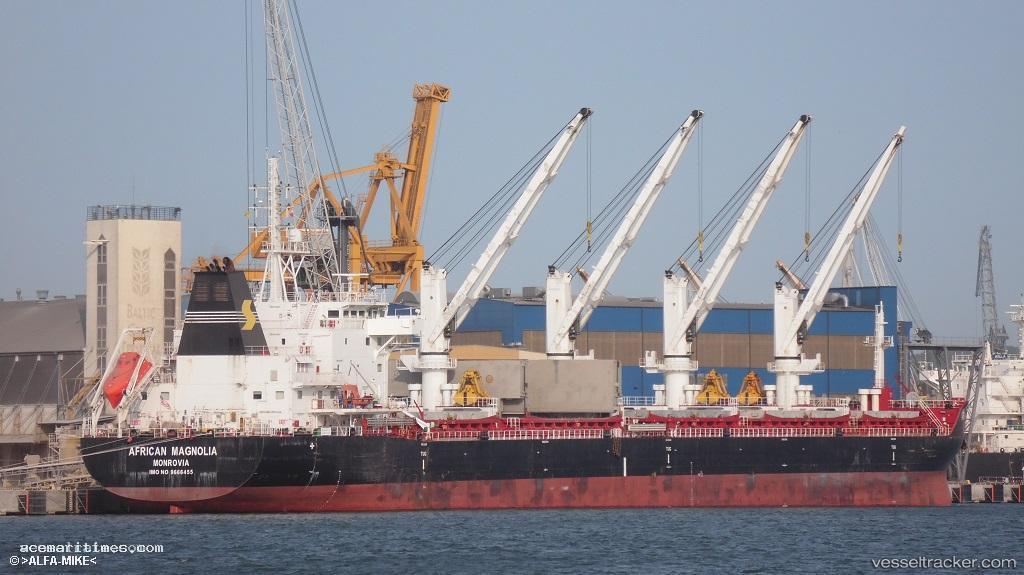African-Magnolia - Bulk Carrier vessel registered in Liberia