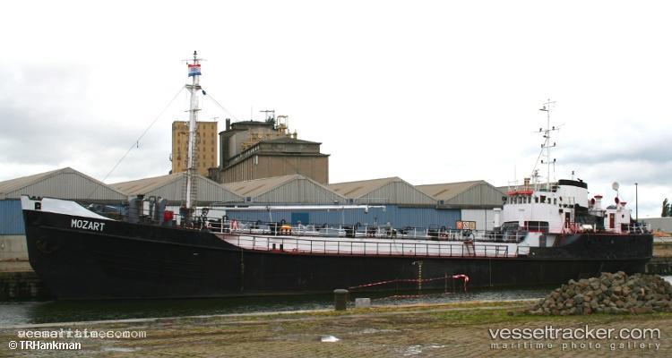 Mozart - Oil And Chemical Tank Barge vessel registered in Belgium
